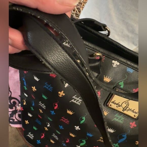 Mid Sized Authentic Baby Phat Tote Bag (As is) - Picture 6 of 12